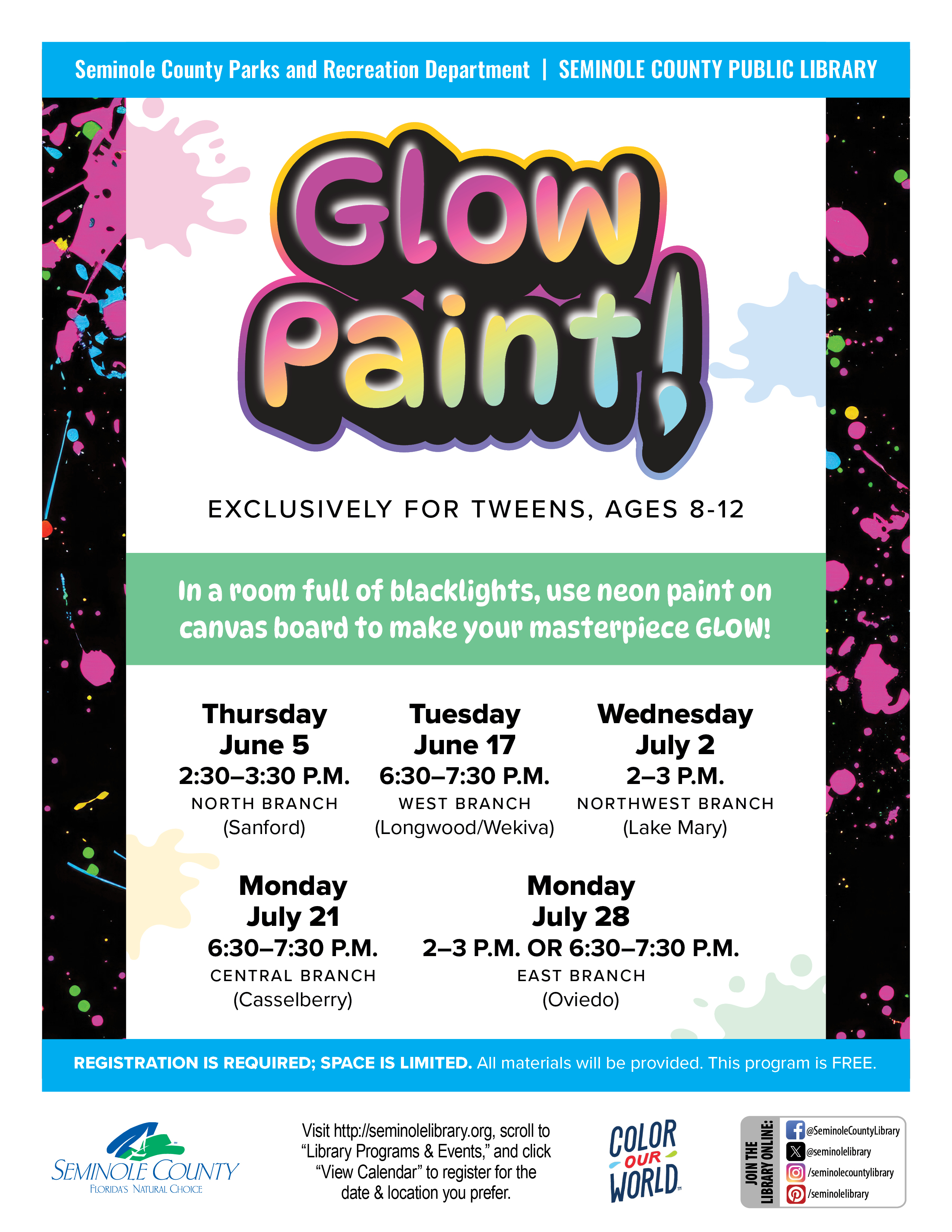 Glow Paint for Tweens